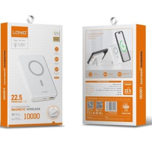 پاوربانک مگنتی وایرلس 10 هزار Ldino